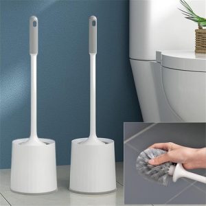Toilet Cleaning Brush with Holder Pack of 2